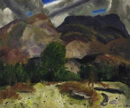 George_Bellows_-_Hunter_and_Mountains_(1920).jpg
